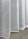 Тюль льон, колекція "Івонна" колір білий з венге вкрапленням 1209т Фото 10