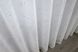 Тюль лен, коллекция "Ивонна" цвет белый с венге вкраплением 1209т Фото 8
