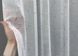 Тюль льон, колекція "Івонна" колір білий з венге вкрапленням 1209т Фото 5