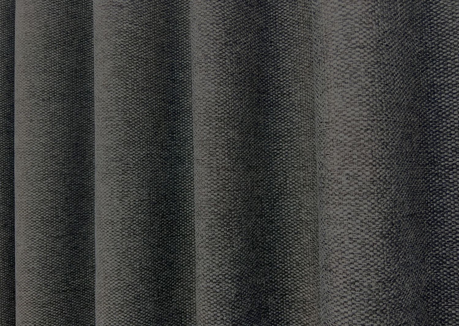 Комплект (2шт 2х3м) штор фактурный лен премиум, коллекция "Grand Linen", цвет графитовый 2028ш 32-383