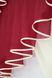 Кухонний комплект, шторка з ламбрекеном на карниз 2м колір червоний з бежевим 00к 59-824 Фото 5