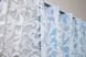 Кухонный комплект (255х170см) шторки с ламбрекеном и подхватами цвет голубой с белым 00к 59-585 Фото 5