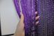 Шторы-нити "Кисея" (1 шт 3х3 м) с люрексом цвет фиолетовый 61-002