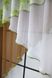 Кухонная занавеска (260х170см) цвет белый с салатовым и коричневым 00к 59-861 Фото 3