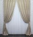 Комплект штор из ткани блэкаут, коллекция "Сакура", цвет карамельный 681ш Фото 2