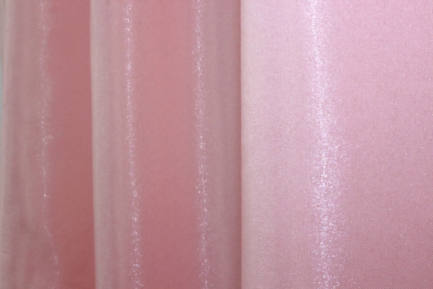 Атласные шторы Монорей, цвет розовый 972ш, Розовый, Комплект штор (2шт. 1,0х2,7м.), Классические, Длинные, 1 м., 2,7 м., 100, 270, 1 - 2 м., В комплекте 2 шт., Тесьма