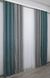Комбинированные шторы микровелюр SPARTA цвет серый с серо-голубым 014дк (966-965ш) Фото 4