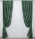 Комплект жаккардовых штор "Савана" цвет темно-зелёный 526ш Фото 2