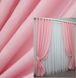 Атласные шторы Монорей, цвет розовый 972ш Фото 1