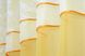 Кухонный комплект (270х170см) шторки с ламбрекеном и подхватами цвет желтый с белым 084к 52-0315 Фото 5