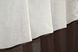 Кухонный комплект(300х170см) шторки с ламбрекеном и подхватами цвет венге с бежевым 085к 52-0444 Фото 4