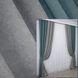 Комбинированные шторы микровелюр SPARTA цвет серый с серо-голубым 014дк (966-965ш) Фото 1