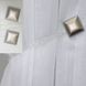 Магніти (2шт, пара) для штор, гардин "Квадрат" колір срібний 210м 81-121 Фото 1