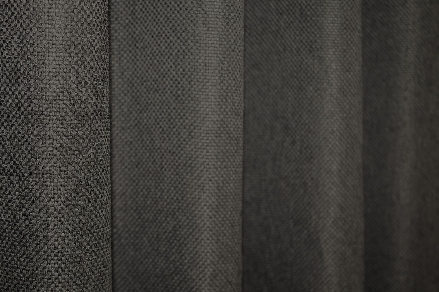Шторна тканина льон-блекаут висота 2,8м колір сірий 1220ш