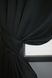 Комплект штор из ткани блэкаут, коллекция "Midnight" цвет черный 1165ш Фото 3