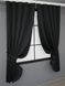 Комплект штор из ткани блэкаут, коллекция "Midnight" цвет черный 1165ш Фото 2