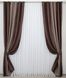 Комбинированные (2шт 1,5х2,7м) шторы, блэкаут цвет коричневый с пудровым 16дк (957-1121-957ш) 10-655 Фото 2