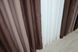 Комбинированные (2шт 1,5х2,7м) шторы, блэкаут цвет коричневый с пудровым 16дк (957-1121-957ш) 10-655 Фото 7