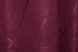 Комплект готових штор із тканини льон рогожка колекція "Савана" колір бордовий 571ш Фото 8
