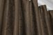 Комплект штор льон рогожка, колекція "Савана" колір коричневий 688ш Фото 6