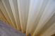 Тюль растяжка "Омбре" из шифона цвет золотистый с белым 753т Фото 6