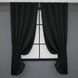 Комплект штор из ткани блэкаут, коллекция "Midnight" цвет черный 1165ш Фото 1