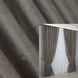 Комплект штор із тканини оксамит (бархат) колекція "Афіна" Туреччина колір какао 1319ш Фото 1