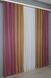 Комбинированные шторы, жаккард цвет малиновый с коричневым 014дк (1156-698ш)  Фото 4