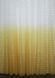 Тюль растяжка "Омбре" на батисте (под лён) с утяжелителем, цвет желтый с белым 649т Фото 2