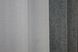 Комбіновані штори з тканини льон колір сірий з світло-сірим 014дк (108-1016ш) Фото 7