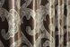 Комплект готовых штор из ткани блэкаут-софт "Дамаск" цвет коричневый 941ш(А) Фото 8