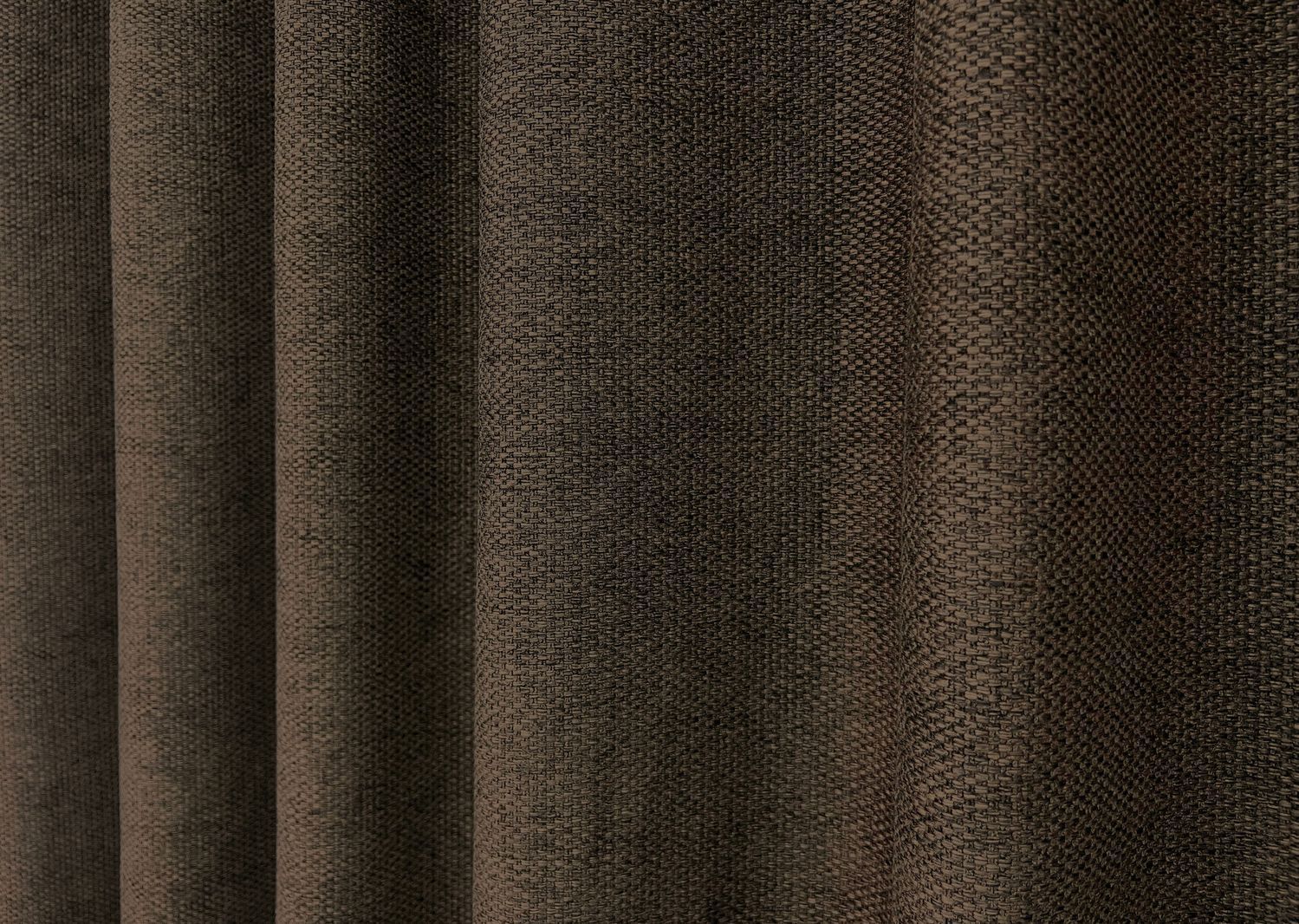 Шторная ткань фактурный лен премиум, коллекция &ldquo;Grand Linen&rdquo; цвет коричневый 2026ш