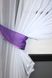 Кухонный комплект (280х170см) шторки с подвязками "Дует" цвет фиолетовый с белым 076к 50-595 Фото 3
