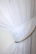 Кухонный комплект "Аннет" (150х170см) шторки с ламбрекеном цвет белый с темно-бежевым 087к 52-0679 Фото 3