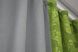 Комбинированные шторы из ткани лен цвет оливковый со светло-серым 014дк (665-867ш) Фото 6