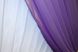 Кухонный комплект (280х170см) шторки с подвязками "Дует" цвет фиолетовый с белым 076к 50-595 Фото 6