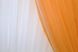 Кухонный комплект (330х170см) шторки с подвязками "Дуэт" цвет оранжевый с белым 060к 50-320 Фото 6