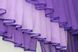 Кухонный комплект (200х170см) шторки с ламбрекеном цвет фиолетовый с сиреневым 00к 59-265 Фото 4
