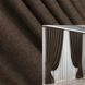 Шторная ткань фактурный лен премиум, коллекция &ldquo;Grand Linen&rdquo; цвет коричневый 2026ш Фото 7
