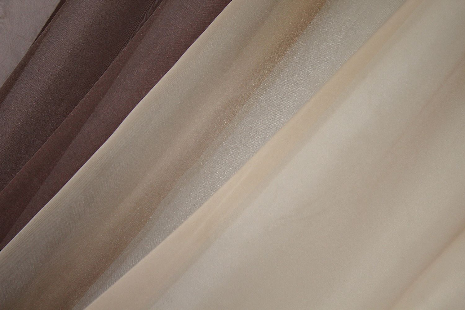 Кухонные шторы (280х170см) с ламбрекеном, на карниз 1-1,5м цвет венге с какао 00к 59-480