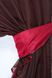 Кухонный комплект (330х170см) шторки с подвязками "Дуэт" цвет красный с венге 060к 50-232 Фото 4