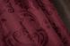 Комбинированные шторы из ткани лен-блэкаут цвет венге с бордовым 014дк (291-1246ш) Фото 10