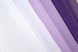 Кухонные шторы (400х170см) на карниз 1,5-2м цвет фиолетовый с сиреневым и белым 054к 50-571 Фото 5