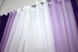 Кухонные шторы (400х170см) на карниз 1,5-2м цвет фиолетовый с сиреневым и белым 054к 50-571 Фото 4