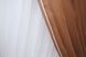 Кухонный комплект (330х170см), шторки с подвязками "Дуэт" цвет терракотовый с белым 060к 52-0674 Фото 5