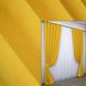 Комплект штор из ткани микровелюр SPARTA цвет желтый 1193ш Фото 1
